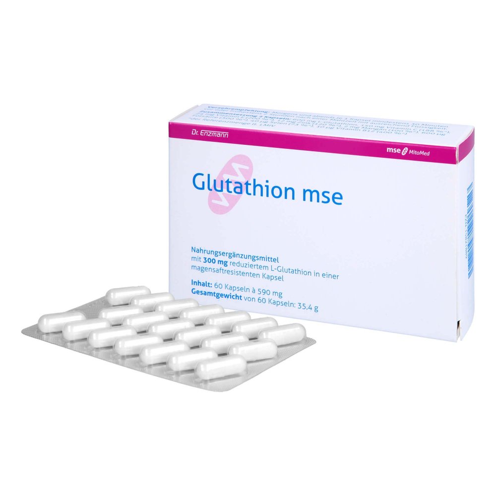 MSE Pharmazeutika GmbH Glutathion Mse magensaftresistente Kapseln 15821889
