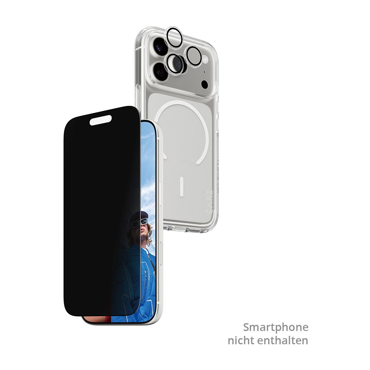 PanzerGlass CARE 3-in-1 Flagship Privacy Bundle iPhone 17 Pro
