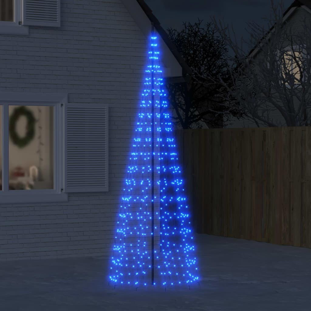 Prolenta LED kerstboom met 550 blauwe LED's