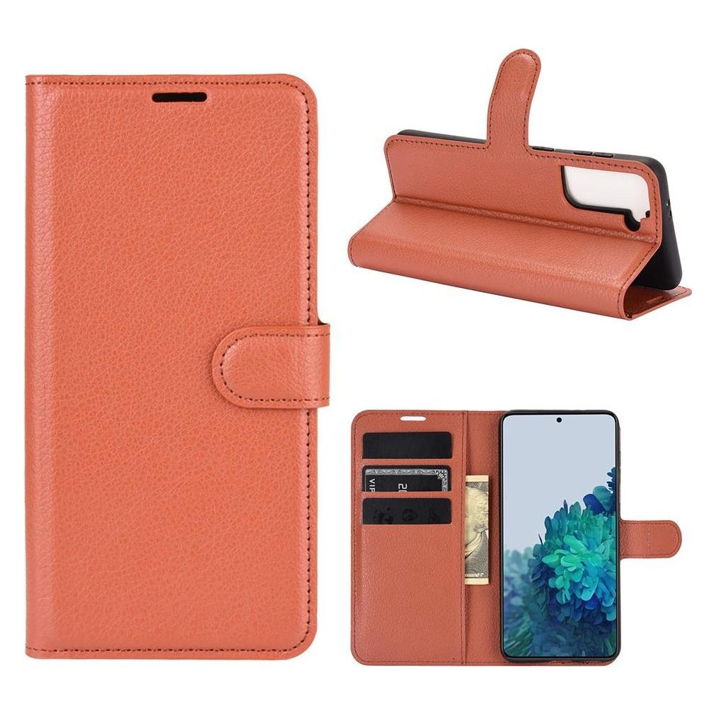 Cover-Discount Galaxy S21 - Leder Etui Hülle braun (Samsung Galaxy S21) (101231748I)