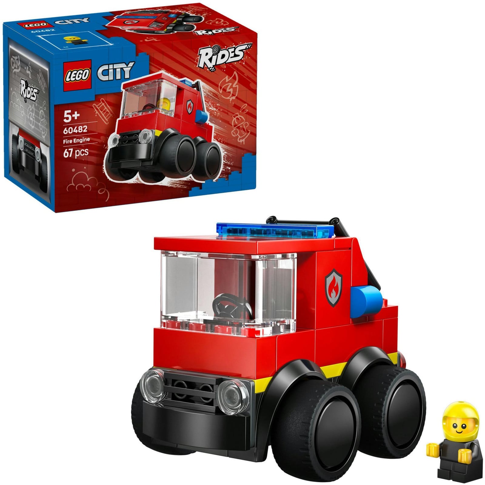 LEGO City Voertuigen Brandweerwagen 60482