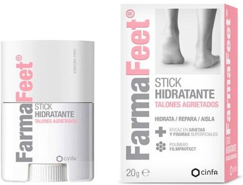 Cinfa Trockenheits-Feuchtigkeitsriegel für rissige Fersen, 20 gr