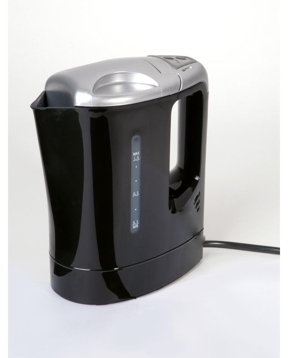 All Ride Waterkoker 24 Volt voor Vrachtwagen, Boot en Caravan - 0,8 l - Zwart