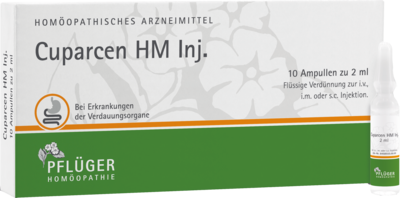 Homöopathisches Laboratorium Alexander Pflüger GmbH & Co. KG CUPARCEN HM Inj. 10 St 01876875