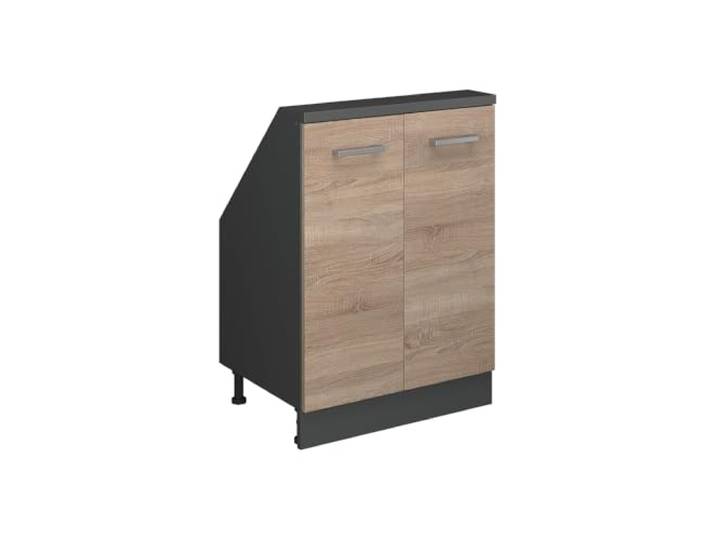 Vicco Küchenschrank für Dachschrägen R-Line, Sonoma, 60 cm