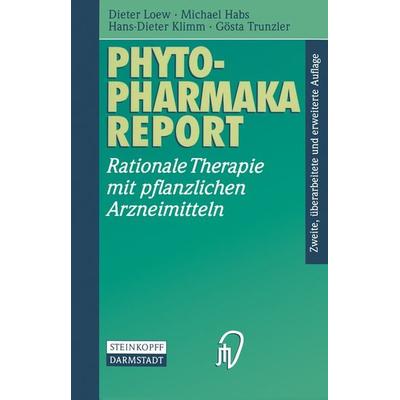 Phytopharmaka-Report, Taschenbuch von Dieter Loew,Michael Habs,Hans-Dieter Klimm,Gösta Trunzler, Steinkopff