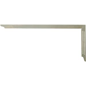 Hedue Zimmermannswinkel ZN, Z261, 600mm, aus Edelstahl, mit Anreißlöchern