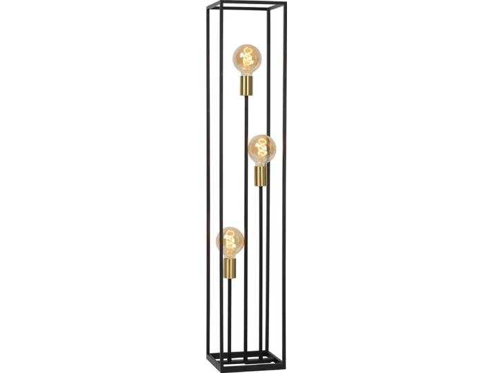 Lucide RUBEN - Vloerlamp - 3xE27 - Zwart