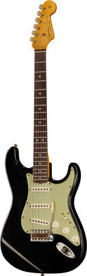 Fender 63 Strat BLK Journeyman Relic Schwarz