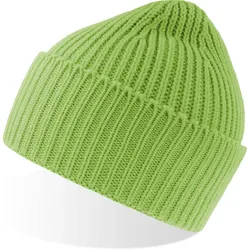 Atlantis Unisex Strickmütze 'Oak' Beanie OAKB acid green one size