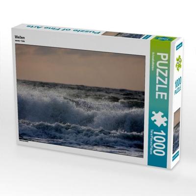 CALVENDO Puzzle Wellen | 1000 Teile Lege-Größe 64x48cm Foto-Puzzle für glückliche Stunden