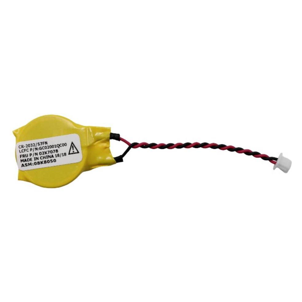 Lenovo BATTERY RTC 1C 3V LION CR2032 (1 Zelle) (02K7078)