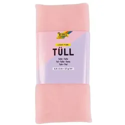 folia Tüllstoff 0,5 / 3 m 1 Stück rosa
