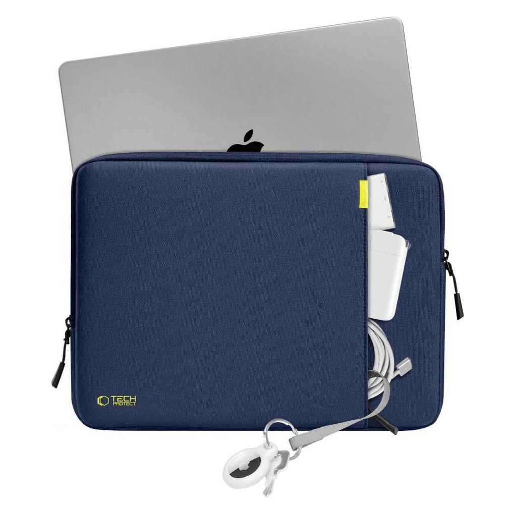 Tech-Protect Defender Laptoptasche 13-14 - Marineblau (14") (195529)