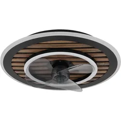 Globo Trevino, Ventilator, Schwarz
