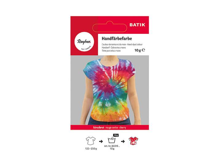 Rayher Batik-Handfärbefarbe Kirsche 10 g