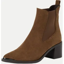 Lederstiefel Braun 39