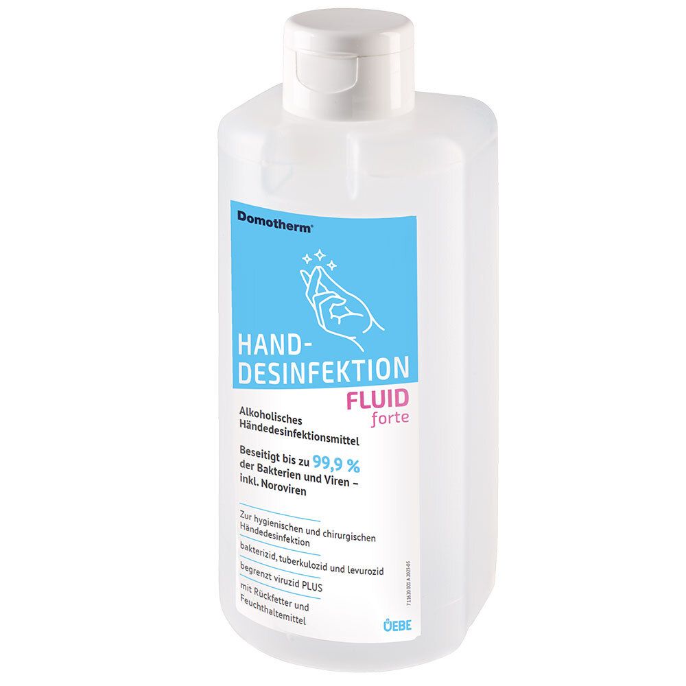 Domotherm Hand-Desinfektions-Fluid forte 500 ml Lösung