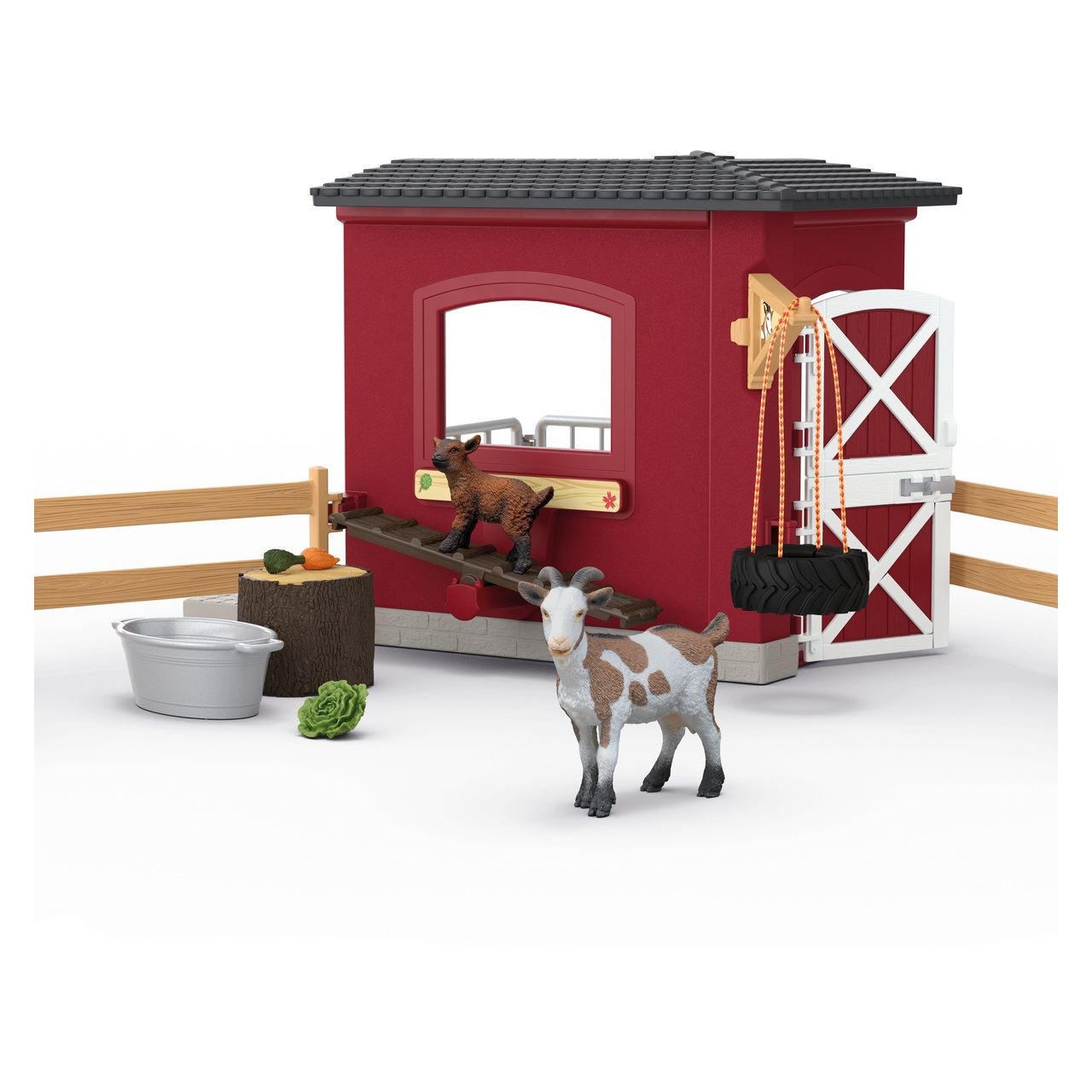 Schleich Farm World Ziegenstall