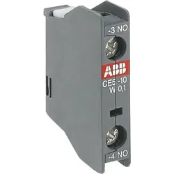 ABB CE5-01W0.1 Hilfskontakt, 1Ö, integrierter Mikroschalter 0,1 W, frontseitige Montage, IP67 1SBN010016R1001