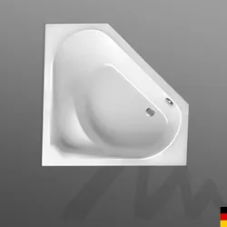 Mauersberger Badewanne „sedum“ 1330 × 1330 mm in Weiß