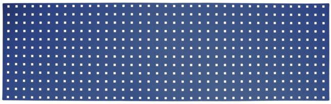 Panneau perforé pour mur d'atelier STIER, 1500x450 mm, bleu gentiane (906585)
