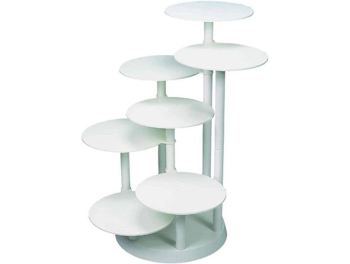 Schneider GmbH Tortenständer Kuchenständer Hochzeitstortenständer Etagere diverse Designs, Acryl, (7-tlg)