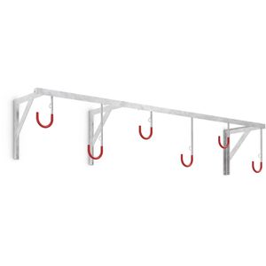 WSM Fahrradständer 3876, Wandmontage, Hängeparker, Breite 190cm, für 6 Fahrräder