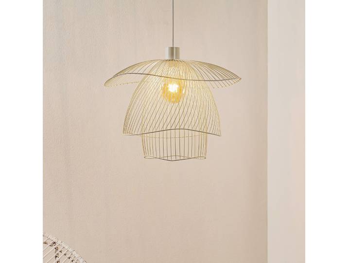 Suspension Papillon S White - Forestier - Salon / séjour - Design - Métal - À ampoule unique