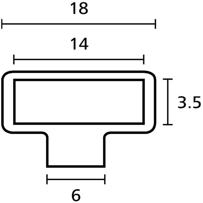 Hellermann Tyton Socle de distance HTWD-CTH (181-45029)