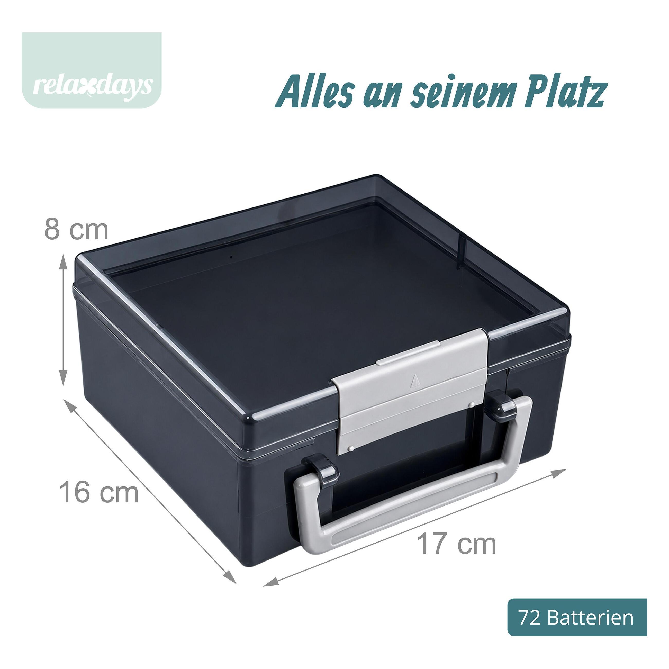 Relaxdays Batteriebox (4052025823603)