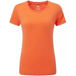 MOUNTAIN EQUIPMENT Mountain Equipment Damen T-Shirt ku.Arm W HEADPOINT MOUNTAIN TEE, Größe L in Rot Rot