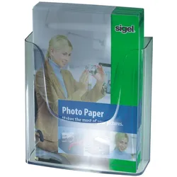 Sigel, Prospektständer, Wand-Prospekthalter (A4)