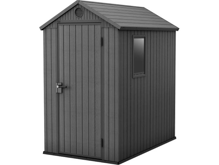 Keter Darwin 46 Tuinhuis - 125\,8x184\,5x205cm - Grijs