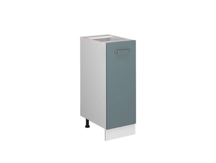 Vicco Unterschrank R-Line, Blau-Grau, 30 cm mit Tür, ohne Arbeitsplatte, zur Aufbewahrung von Haushaltsutensilien und Reinigungsmitteln