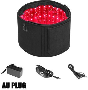 Uplift Essentials Red And Infrared Light Therapy Belt For Fat Burning And Pain Relief black au
