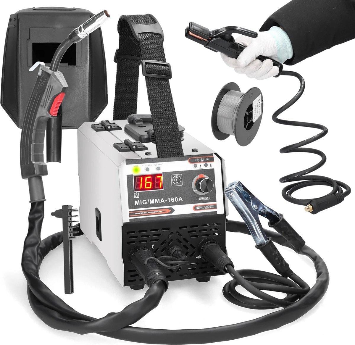 Selius Lasmachine met verstelbare draadtoevoerstroom - 220V