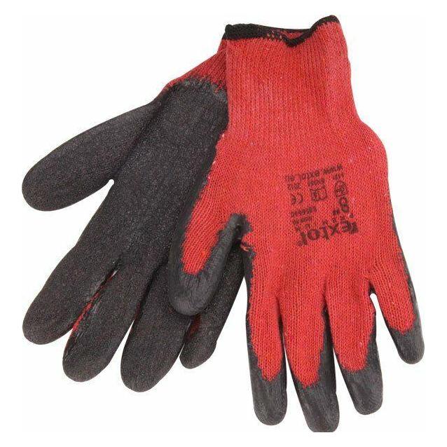 Extol Halbgetränkte Baumwollhandschuhe mit LATEX, Grösse 9 (9) (EX8856641)