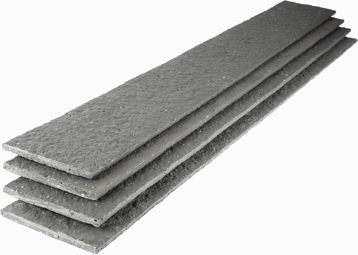 Ecolat Borderrand Rechte Tuinrand - Grijs - 14 cm x 120 m