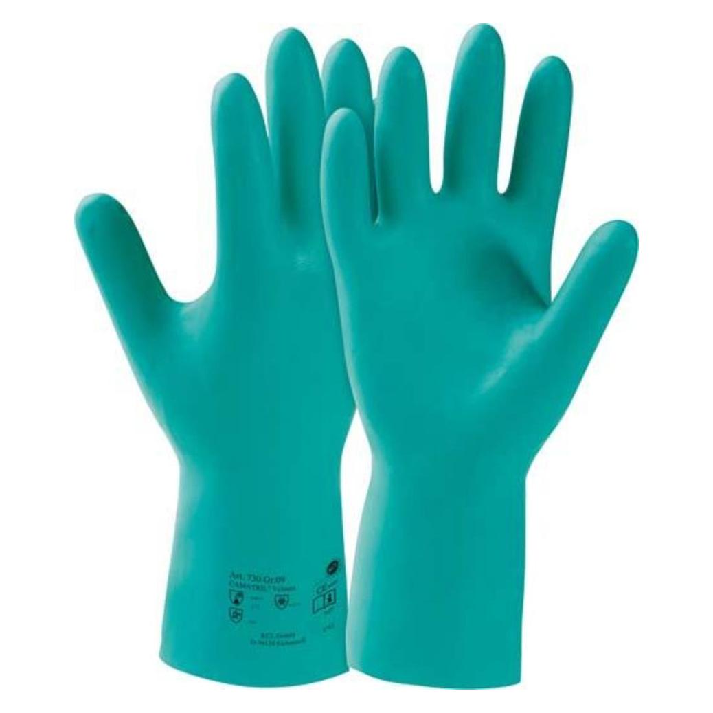 Honeywell Chemikalienhandschuhe Camatril 730 Grösse 10 grün EN 388, EN 374 PSA-Kategorie III (10) (730/10)