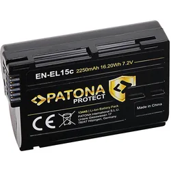 Patona Protect EN-EL15 (Kamera Akku), Kamera Stromversorgung, Schwarz
