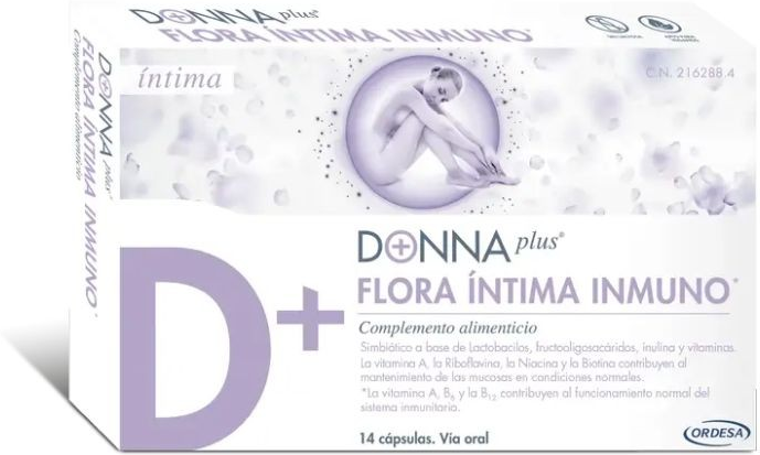 Donnaplus Intimate Flora Immuno 14 Capsules