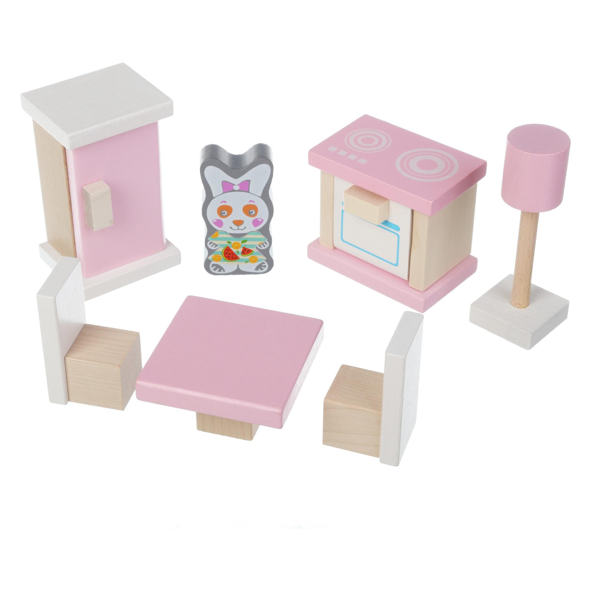 Cubika Puppenhausmöbel aus Holz Küche (14155729)