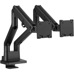KIMEX - PC-Bildschirmhalterung - Gasfeder 2 Bildschirme 24"-45"