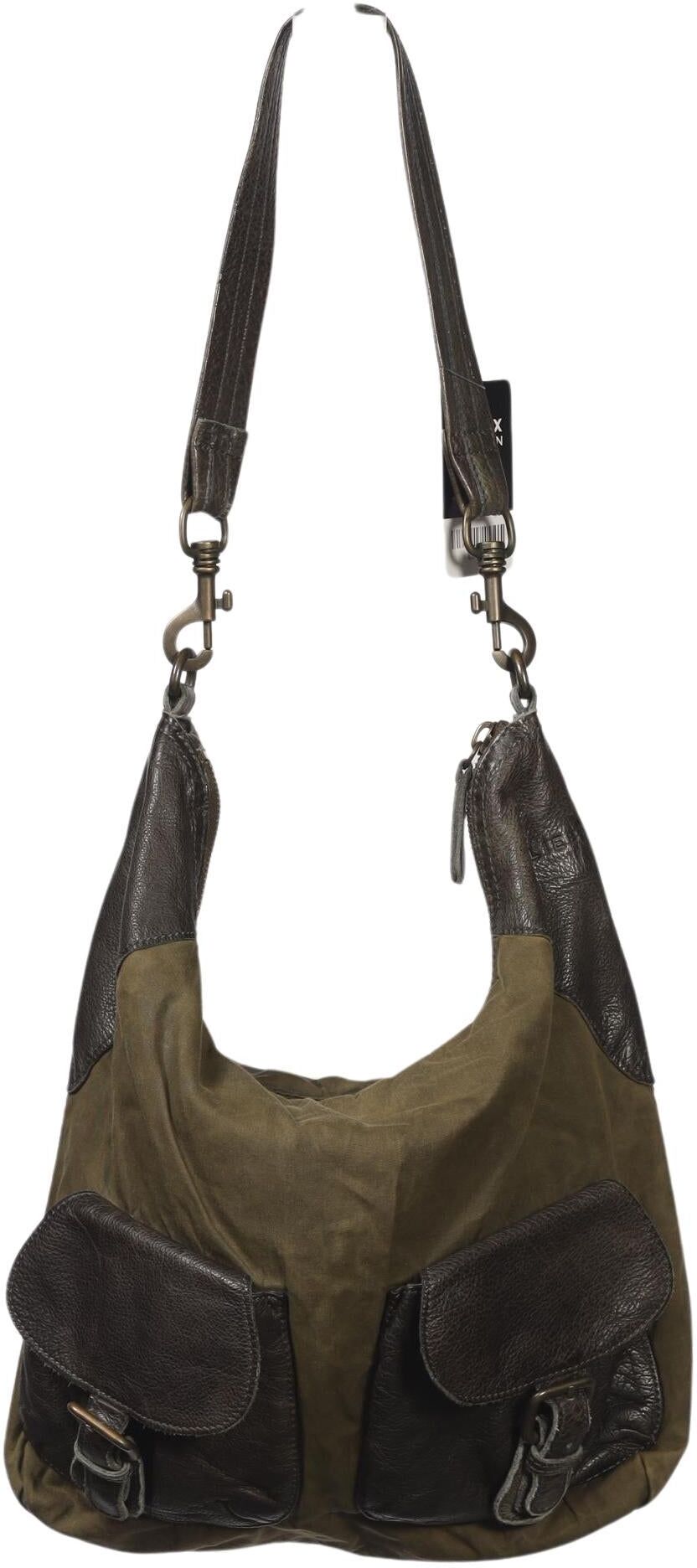 Liebeskind Berlin Damen Handtasche gross, Grün, Baumwolle - Second Hand