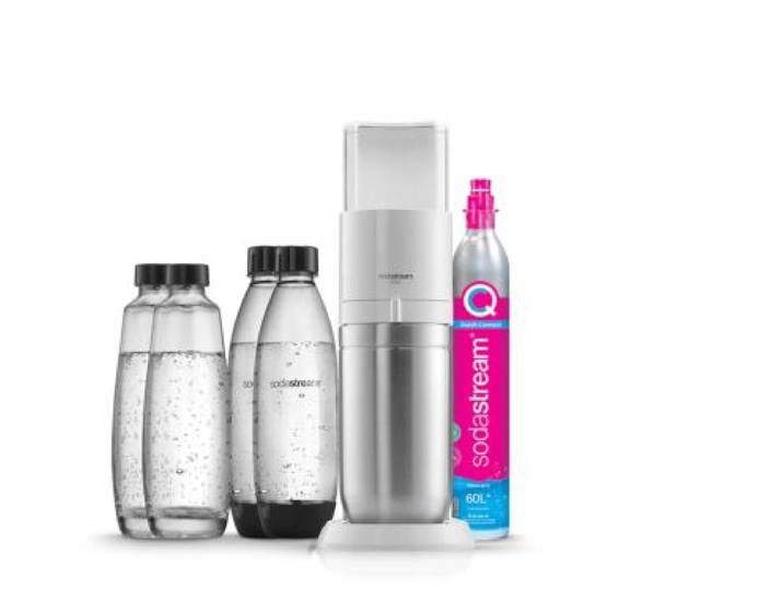 Sodastream - Machine À Soda Duo Blanche Pack 4 Bouteilles