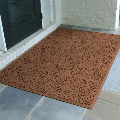 Bungalow Dba Matterly Leaves Estates Doormat 60 x 36, 60 x 36, Dark Brown