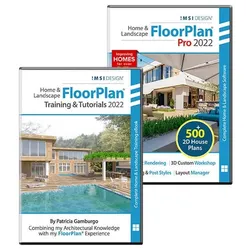 FloorPlan 2022 Pro & Training Bundle - Windows Version, English
