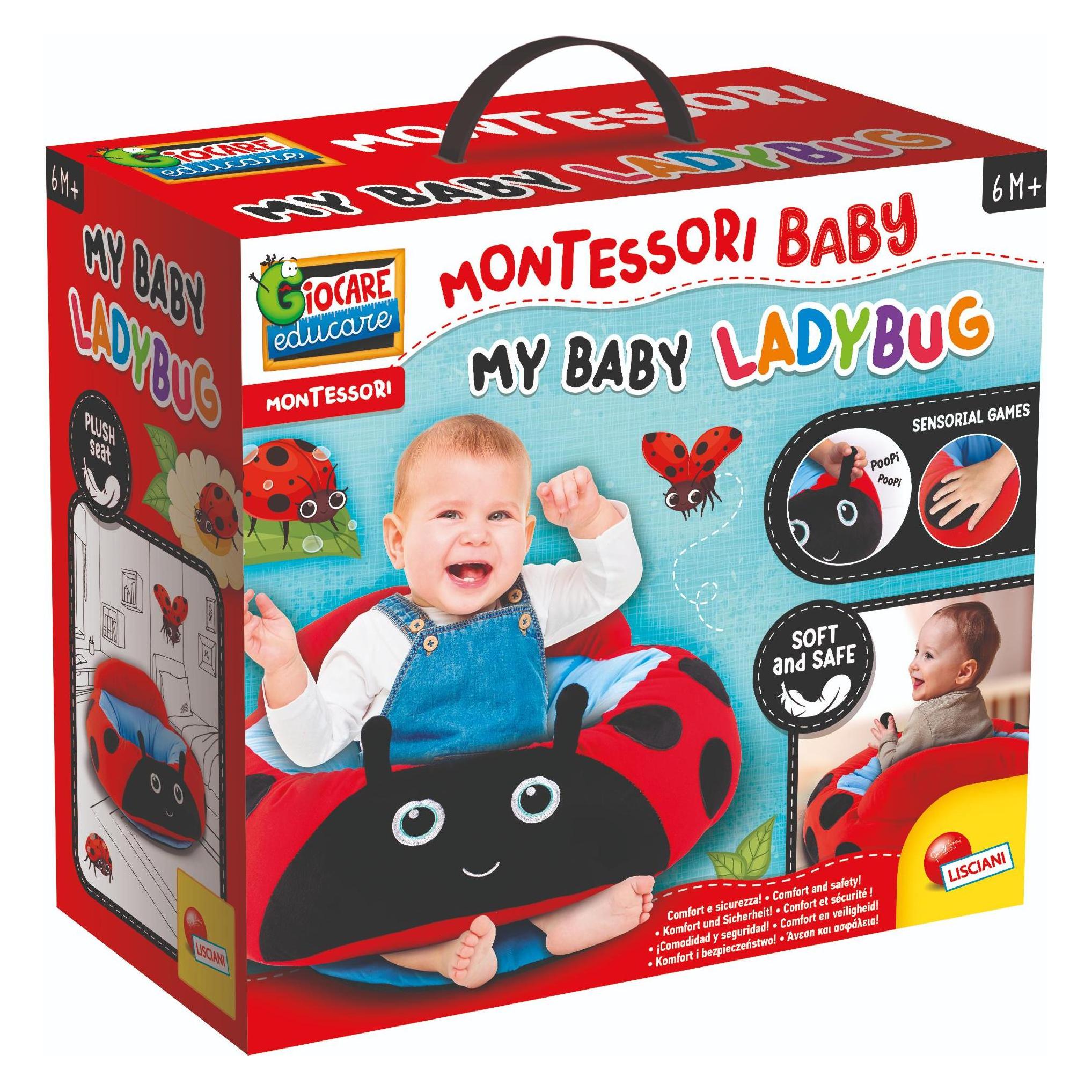 Lisciani Montessori Baby My Baby Ladybug (Deutsch) (107339)
