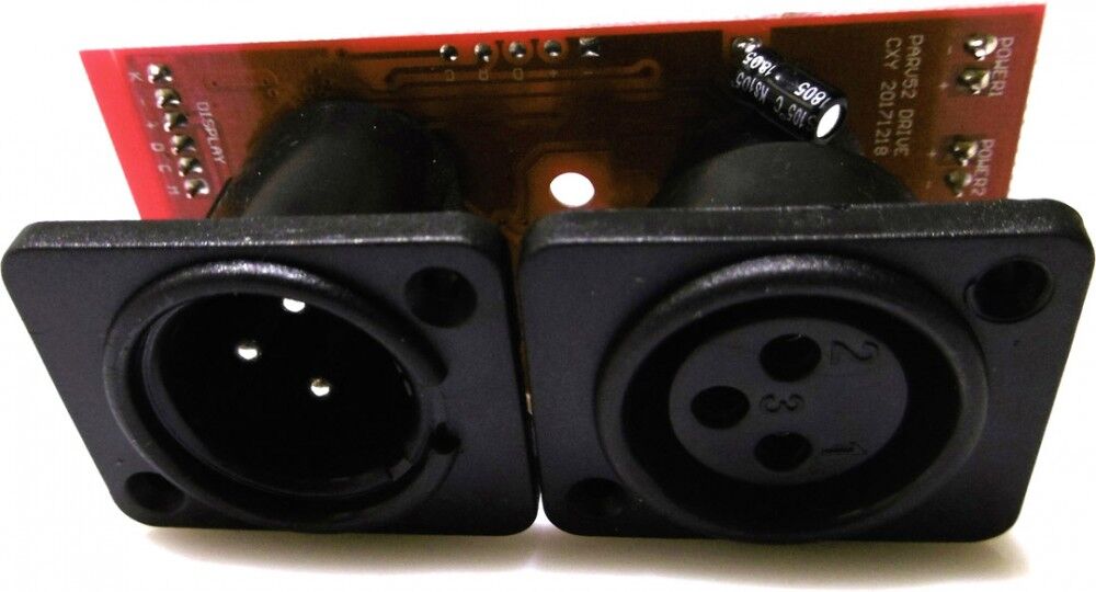 Ersatzteil Platine (Steuerung/dmx) Led Party Uv Spot (Parv52 Drive)